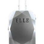 ELLE Diamond srebrna S 1 (EL45HA.49.23) Mała walizka srebrna (Diamond)