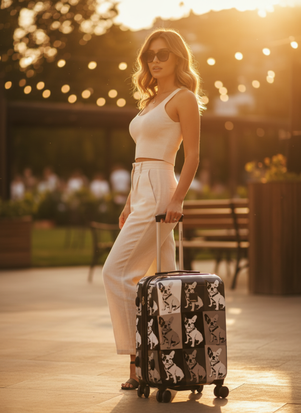 SAXOLINE BULLDOG MONO 2 Mała walizka Saxoline Bulldog Mono 37L