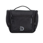 Large toiletry bag black
