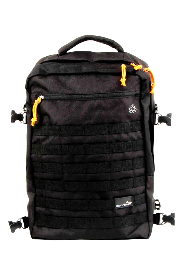 Backpack large simple Moorhead black