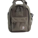 Shoulder bag with handle khaki (Cave)