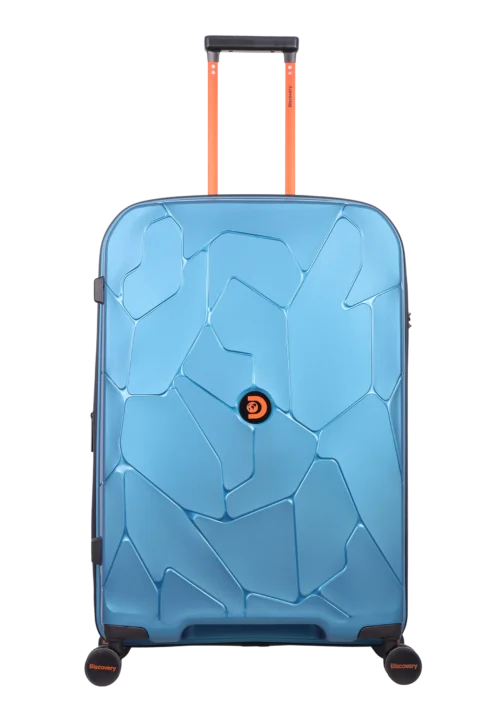 Duża walizka Discovery Lava niebieska 112L