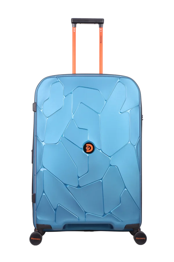 Duża walizka Discovery Lava niebieska 112L