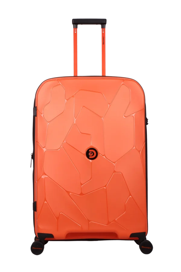 Duża walizka Discovery Lava pomarańczowa 112L