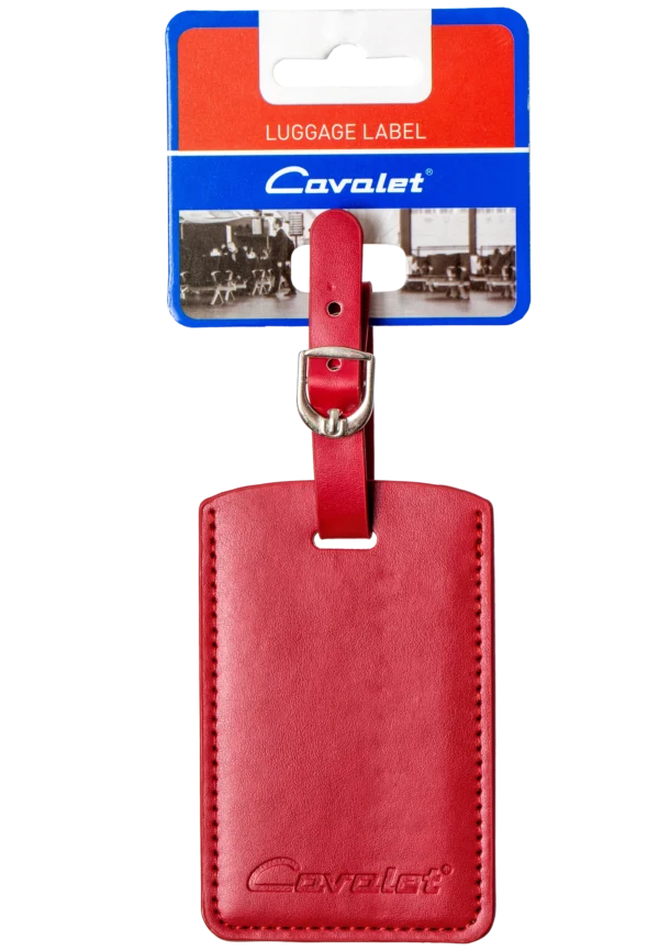 Identyfikator do walizki CAVALET czerwony