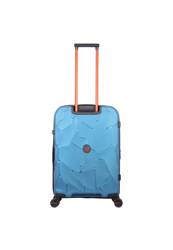 Średnia walizka Discovery Lava niebieska 70L