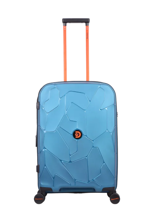 Średnia walizka Discovery Lava niebieska 70L