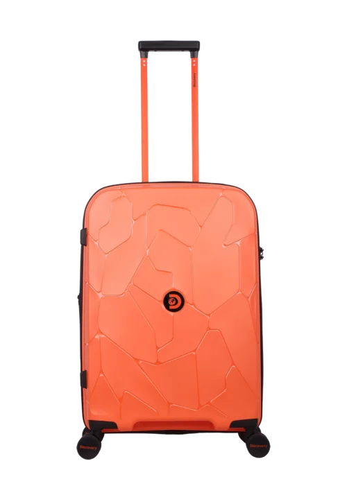 Średnia walizka Discovery Lava pomarańczowa 70L