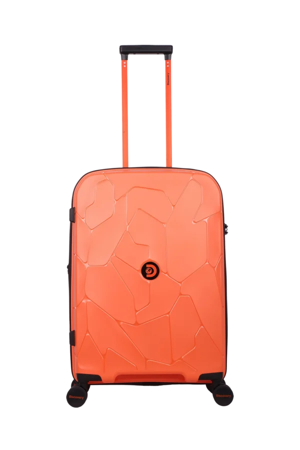 Średnia walizka Discovery Lava pomarańczowa 70L
