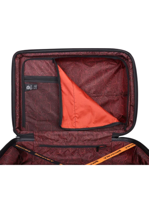 Średnia walizka Discovery Lava pomarańczowa 70L