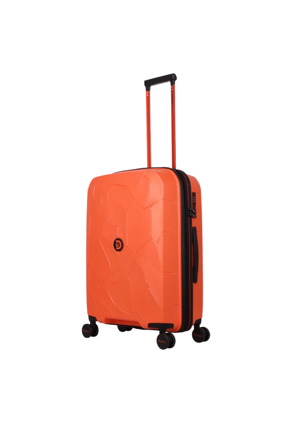 Średnia walizka Discovery Lava pomarańczowa 70L