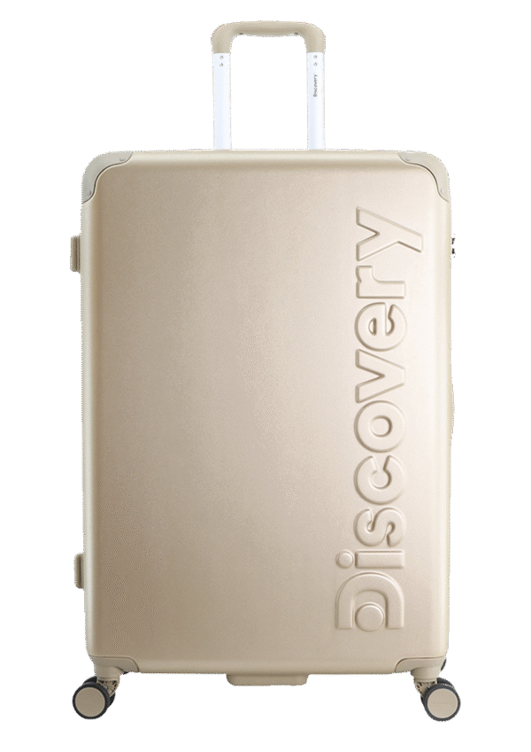 Discovery Focus Złoty L 1 Large gold suitcase (Focus)