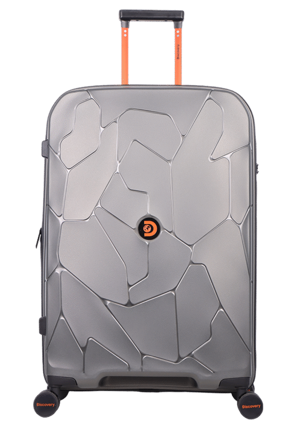 Large Discovery Lava suitcase – anthracite 112 L