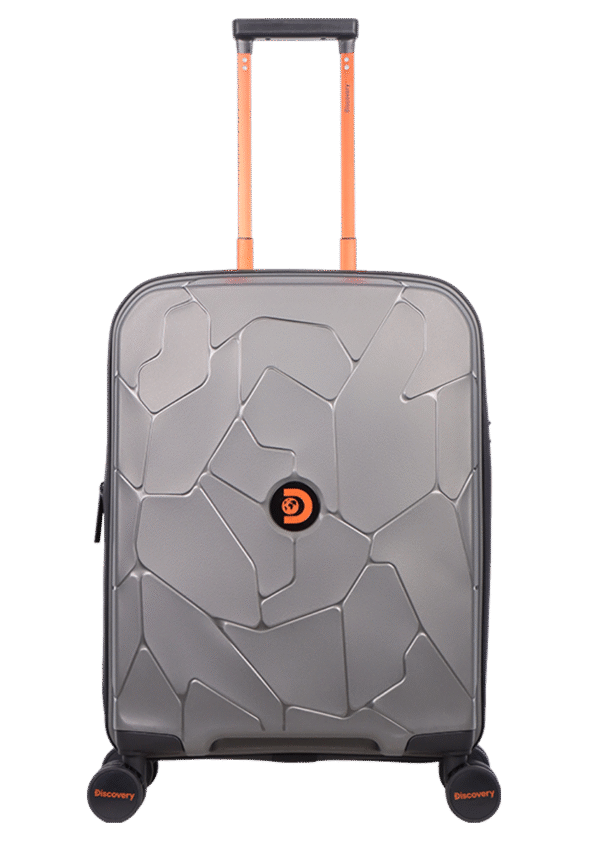 Small Discovery Lava suitcase – anthracite 43 L