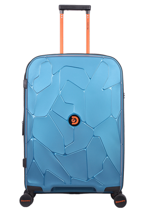 Medium Discovery Lava suitcase – blue 70 L