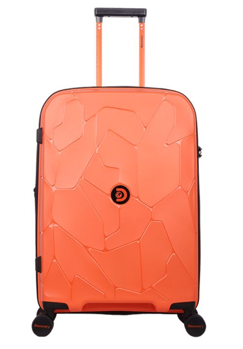 Średnia walizka Discovery Lava pomarańczowa 70L