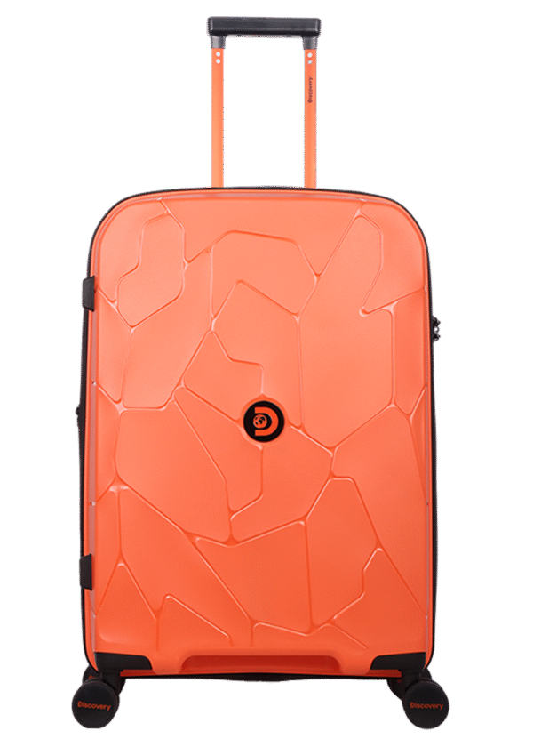 Discovery LAVA Pomarańczowy M 1 Średnia walizka Discovery Lava pomarańczowa 70L