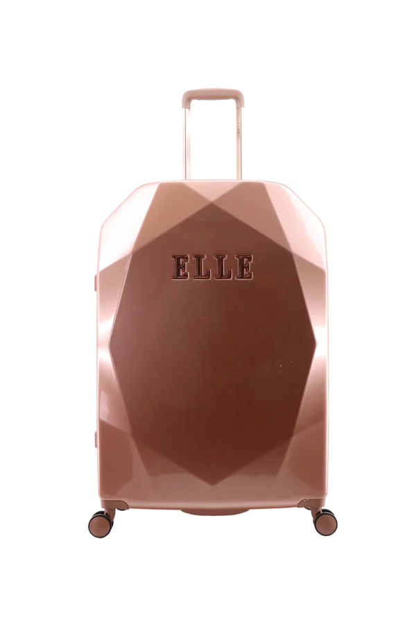 Duża walizka Elle Diamond EL45HA.71.13 - L (2) Duża walizka różowa (Diamond)