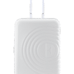 ELLE Debossed biała S 1 (EL39HA.49.01) Small suitcase white (Debossed)