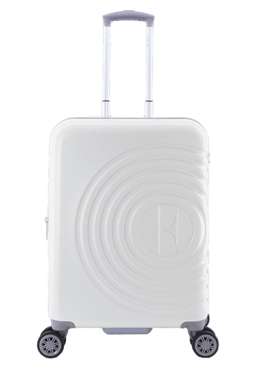 Mała walizka biała (Debossed)