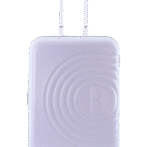 Small suitcase lilac (Debossed)