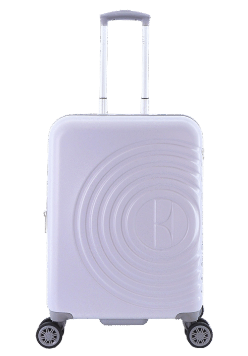 Mała walizka lilowa (Debossed)