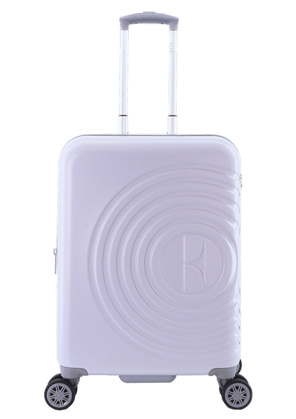 Small suitcase lilac (Debossed)