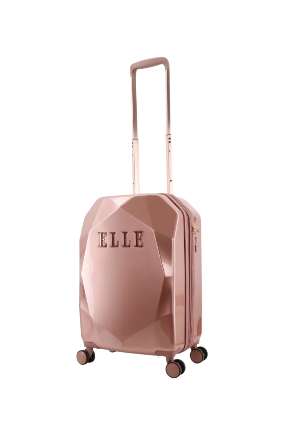 Mała walizka Elle Diamond EL45HA.49.13 - S (10) Mała walizka różowa (Diamond)