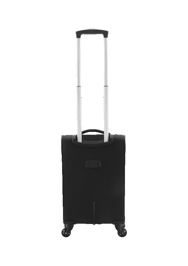 Mala walizka Saxoline Soft 10YF40.49 (3) Small Saxoline Soft 26L black suitcase