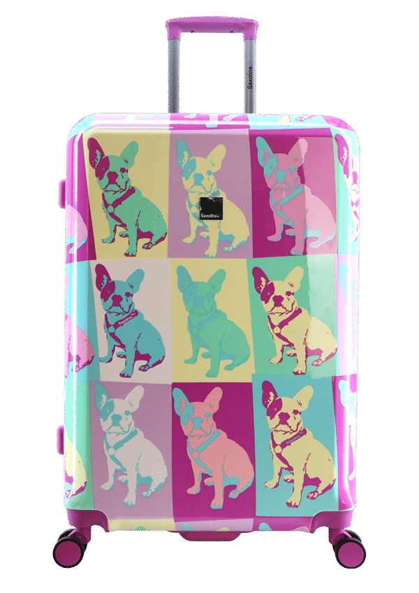 Saxoline Bulldog Color L 1 (B13W0.71.10) Duża walizka Saxoline Bulldog Color 103l