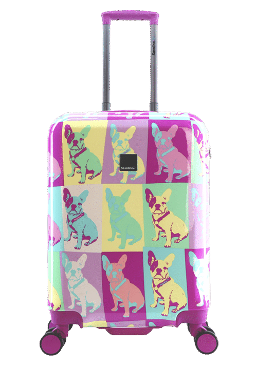Saxoline Bulldog Color S 1 (B13W0.49.10) Mała walizka Saxoline Bulldog Color 34L
