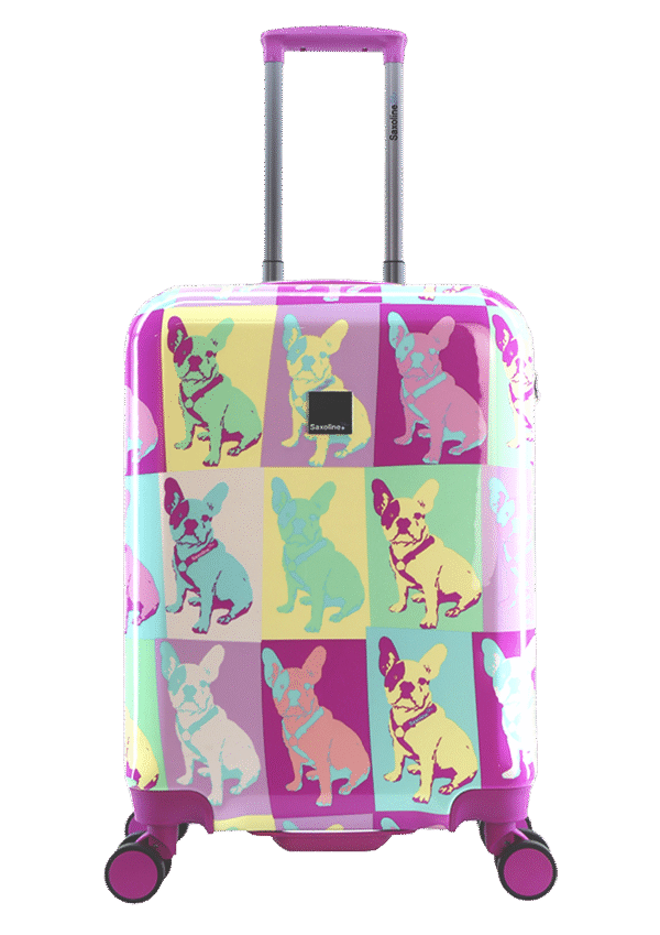 Saxoline Bulldog Color S 1 (B13W0.49.10) Mała walizka Saxoline Bulldog Color 34L