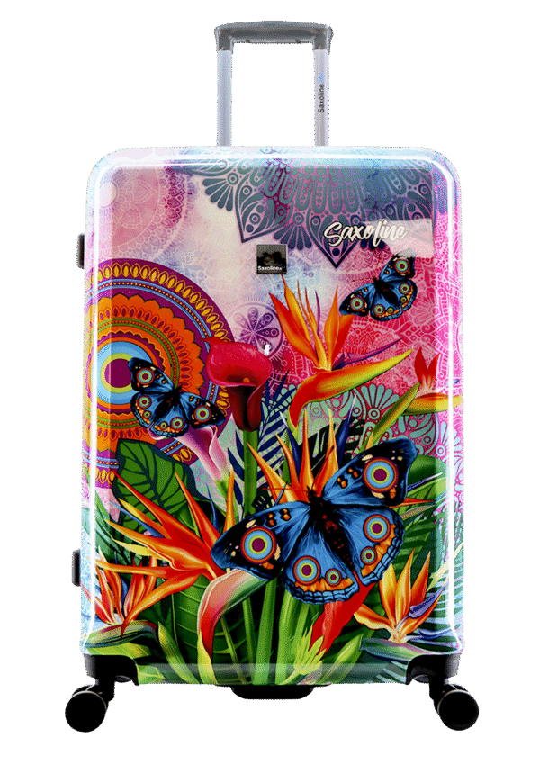 Saxoline Butterfly L 1 (1432H0.71.10) Duża walizka Saxoline Butterfly 103L