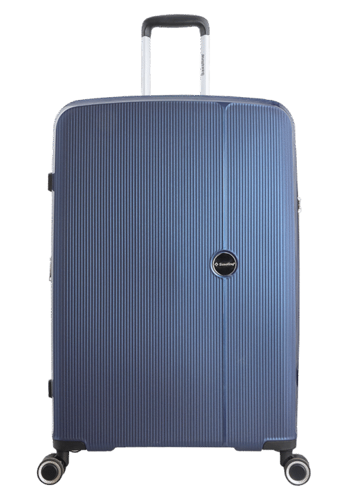 Duża walizka Saxoline Holiday Express granatowa 106L