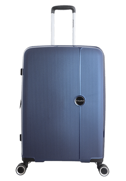 Średnia walizka Saxoline Holiday Express 68L granatowa