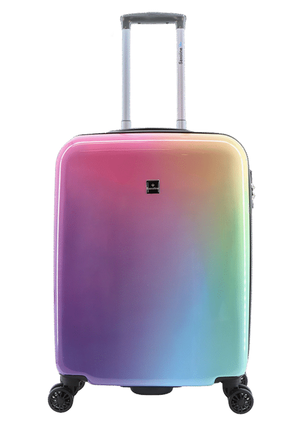 Saxoline Rainbow S 1 (1446H0.49.10) Mała walizka Saxoline Rainbow 32L