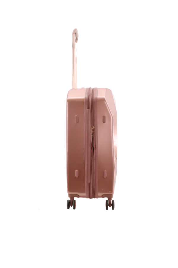 Średnia walizka Elle Diamond EL45HA.60.13 - M (5) Średnia walizka różowa (Diamond)