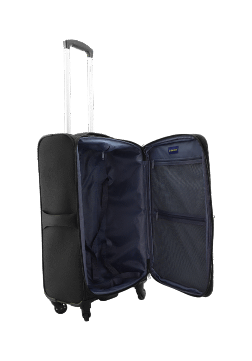 Srednia walizka Saxoline Soft 10YF40.60 (9) Black medium suitcase (Holiday Express) (Kopia)