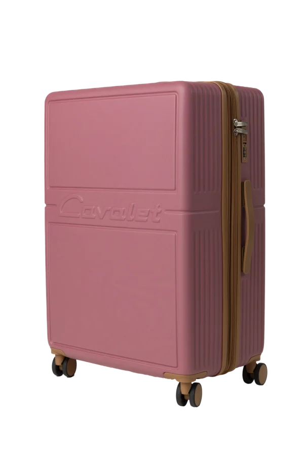 Cavalet Dalby Różowy L 3 (81075.85) Large Cavalet Dalby suitcase in pink — 114L