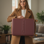 Mała walizka Cavalet Dalby różowa 36L