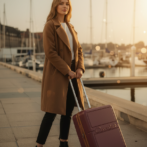 Mała walizka Cavalet Dalby różowa 36L