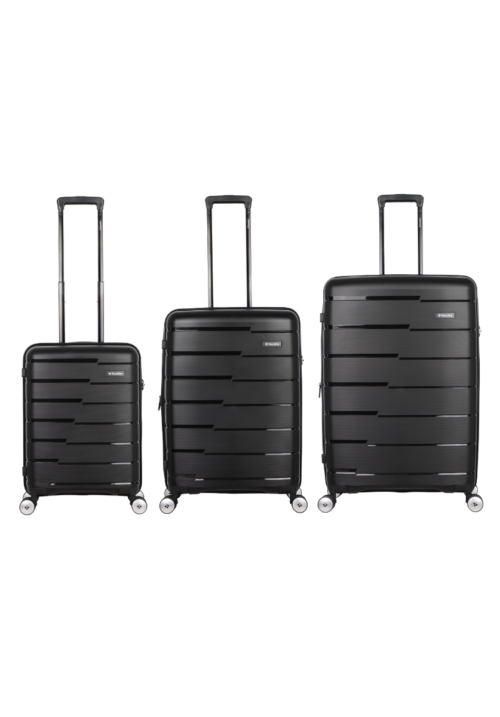 Duża walizka Saxoline Bliss czarna 118L