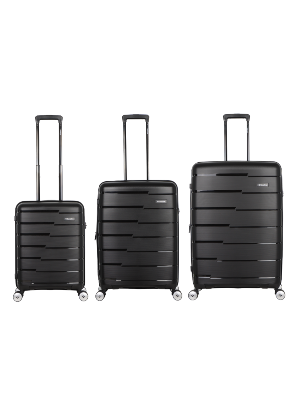 Duża walizka Saxoline Bliss czarna 118L