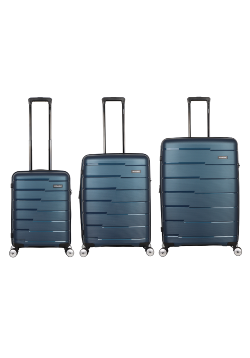 Duża walizka Saxoline Bliss navy 118L