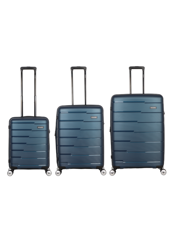 Duża walizka Saxoline Bliss navy 118L