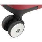 Duża walizka Saxoline Bliss bordowa 118L