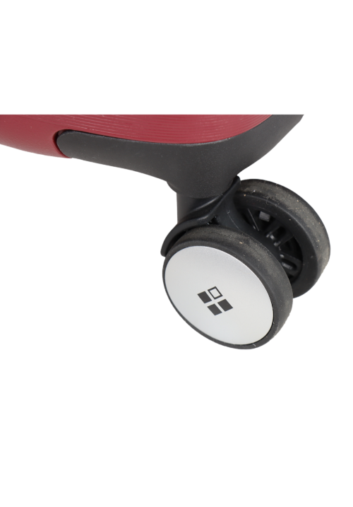 Duża walizka Saxoline Bliss bordowa 118L