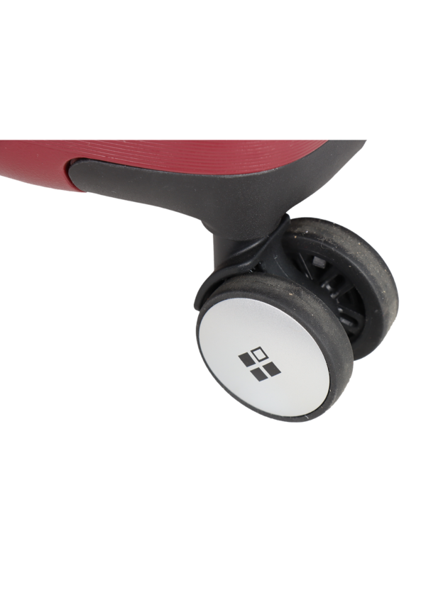 Duża walizka Saxoline Bliss bordowa 118L