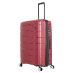 Duża walizka Saxoline Bliss bordowa 118L