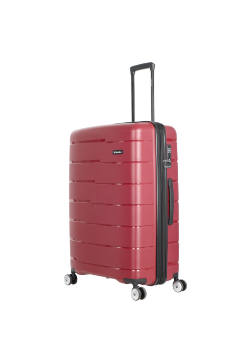 Duża walizka Saxoline Bliss bordowa 118L